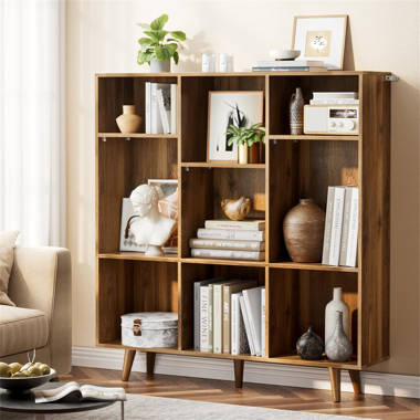 Wayfair mid deals century modern bookcase